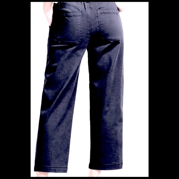 Market & Spruce Pants - Market & Spruce Women's Black Cropped Pants